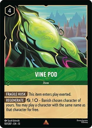 Vine Pod (13-107) (Cold Foil)