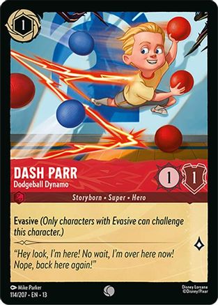 Dash Parr - Dodgeball Dynamo (13-114)