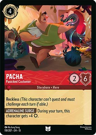 Pacha - Panicked Customer (13-118)