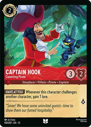 Captain Hook - Conniving Pirate (13-130)