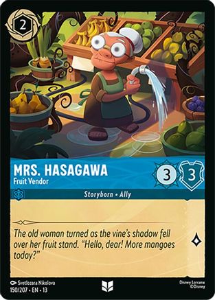 Mrs. Hasagawa - Fruit Vendor (13-150)
