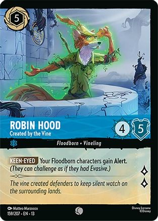 Robin Hood - Created by the Vine (Foil) (13-159) (Cold Foil)