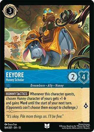 Eeyore - Hunny Scholar (13-164) (Cold Foil)