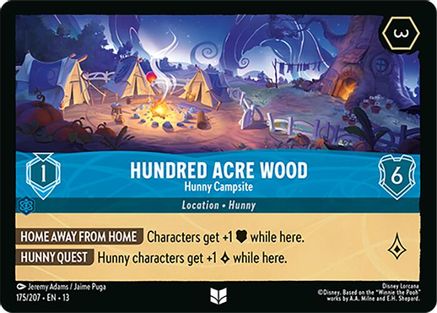 Hundred Acre Wood - Hunny Campsite (13-175)