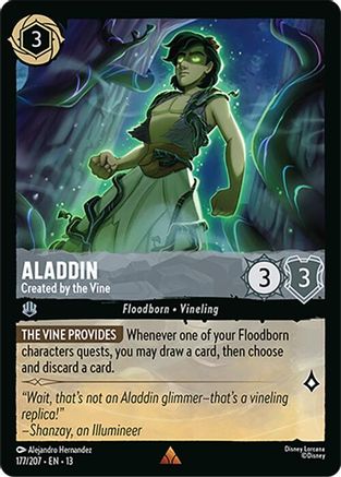Aladdin - Created by the Vine (13-177) (Cold Foil)