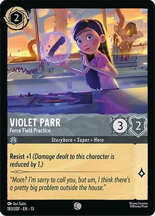 Violet Parr - Force Field Practice (13-183)
