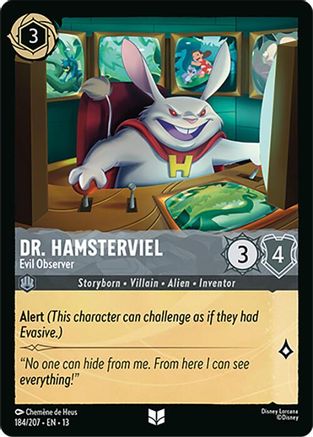 Dr. Hamsterviel - Evil Observer (13-184) (Cold Foil)