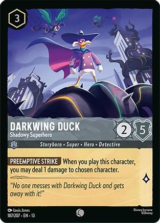 Darkwing Duck - Shadowy Superhero (13-187) (Cold Foil)