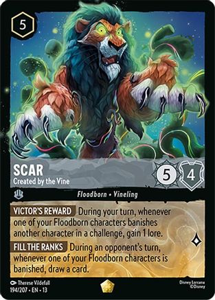 Scar - Created by the Vine (13-194)