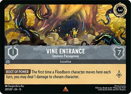 Vine Entrance - Ominous Passageway (13-207) (Cold Foil)