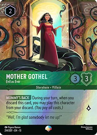 Mother Gothel - Evil as Ever (Epic) (13-214) (Holofoil)