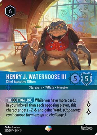 Henry J. Waternoose III - Chief Executive Officer (Epic) (13-220) (Holofoil)
