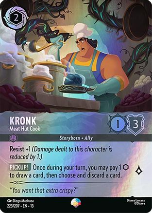Kronk - Meat Hut Cook (Epic) (13-223) (Holofoil)
