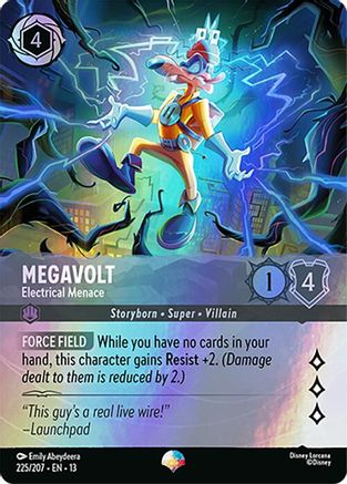 Megavolt - Electrical Menace (Epic) (13-225) (Holofoil)
