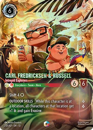 Carl Fredricksen & Russell - Intrepid Explorers (Enchanted) (13-237) (Holofoil)