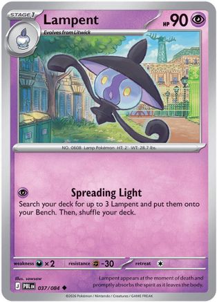 Lampent (PBL-037) (Reverse Holofoil)