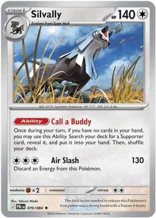 Silvally (PBL-070) (Reverse Holofoil)