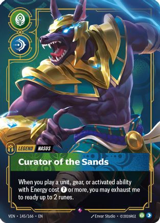 Nasus - Curator of the Sands (VEN-145) (Foil)