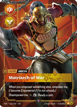 Ambessa - Matriarch of War (VEN-153) (Foil)