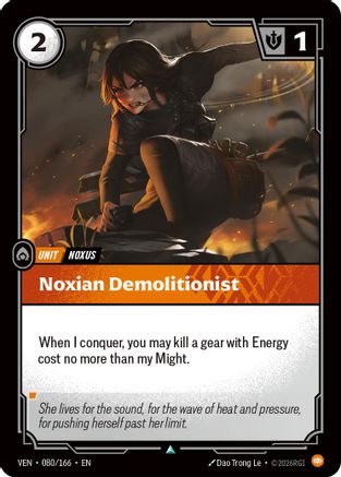 Noxian Demolitionist (VEN-080)