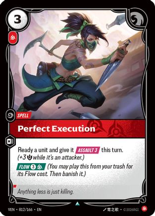 Perfect Execution (VEN-012)
