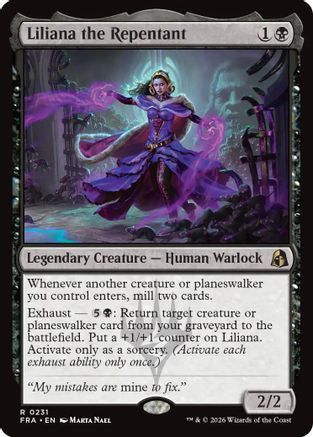 Liliana the Repentant (FRA-231) (Foil)