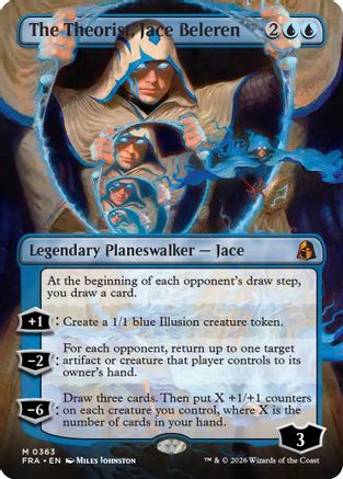 The Theorist, Jace Beleren (Borderless) (0363) (FRA-363)