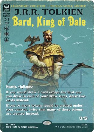 Bard, King of Dale (Book Cover) (HOB-244) (Foil)