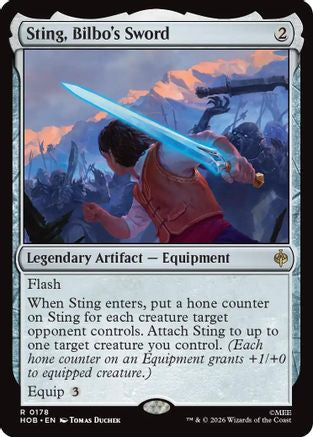 Sting, Bilbo's Sword (HOB-178) (Foil)