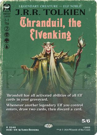 Thranduil, the Elvenking (Book Cover) (HOB-246) (Foil)