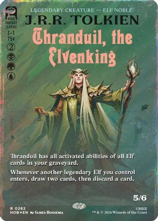 Thranduil, the Elvenking (Book Cover) (Surge Foil) (HOB-282)