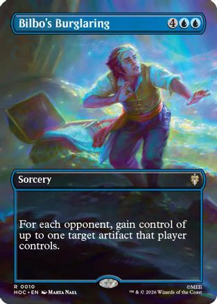 Bilbo's Burglaring (Borderless) (HOC-010)
