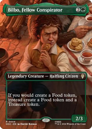 Bilbo, Fellow Conspirator (Borderless) (HOC-004) (Foil)