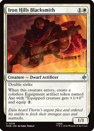 Iron Hills Blacksmith (HOB-016) (Foil)