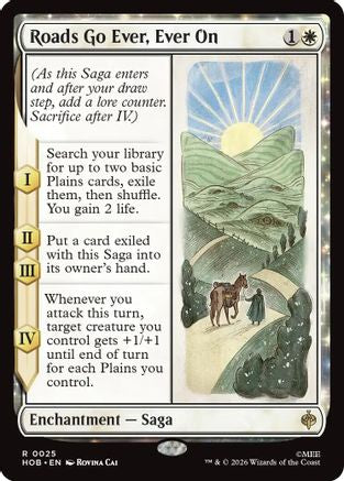 Roads Go Ever, Ever On (HOB-025) (Foil)
