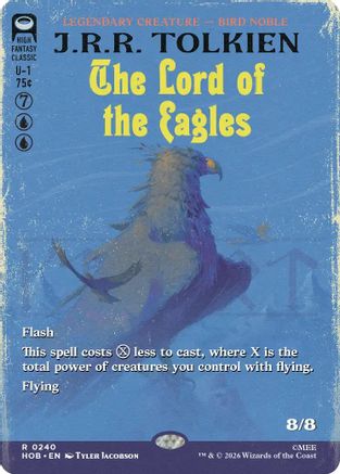 The Lord of the Eagles (Book Cover) (HOB-240) (Foil)