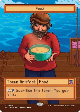 Food Token (2808) (SLD-2808) (Foil)