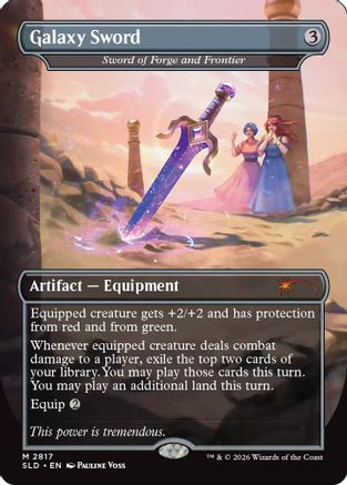 Galaxy Sword - Sword of Forge and Frontier (SLD-2817) (Foil)