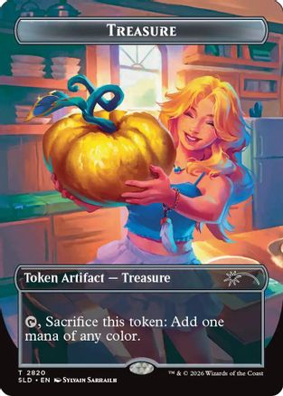 Treasure Token (SLD-2820) (Foil)