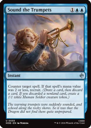 Sound the Trumpets (HOB-055) (Foil)