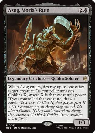 Azog, Moria's Ruin (HOB-061)