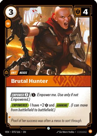 Brutal Hunter (VEN-070)