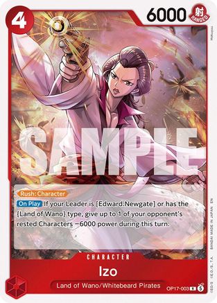 Izo (OP17-003) (Foil)