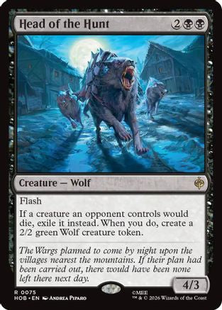 Head of the Hunt (HOB-075) (Foil)