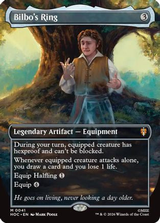 Bilbo's Ring (Borderless) (HOC-041) (Foil)