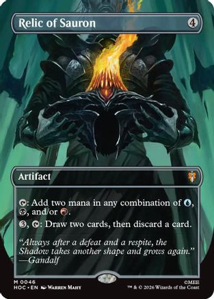 Relic of Sauron (Borderless) (HOC-046)