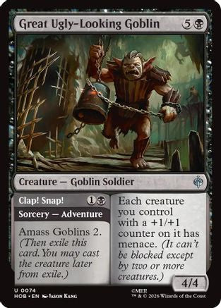 Great Ugly-Looking Goblin (HOB-074) (Foil)
