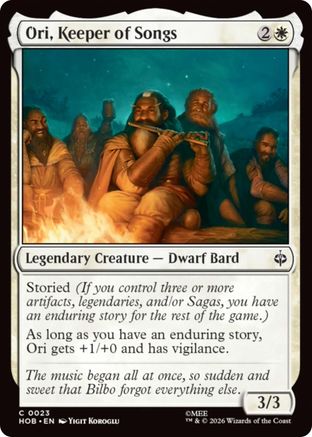 Ori, Keeper of Songs (HOB-023) (Foil)