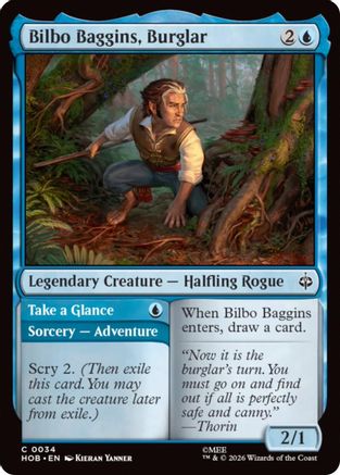 Bilbo Baggins, Burglar (HOB-034)