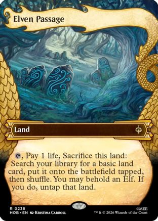 Elven Passage (Showcase) (HOB-238) (Foil)
